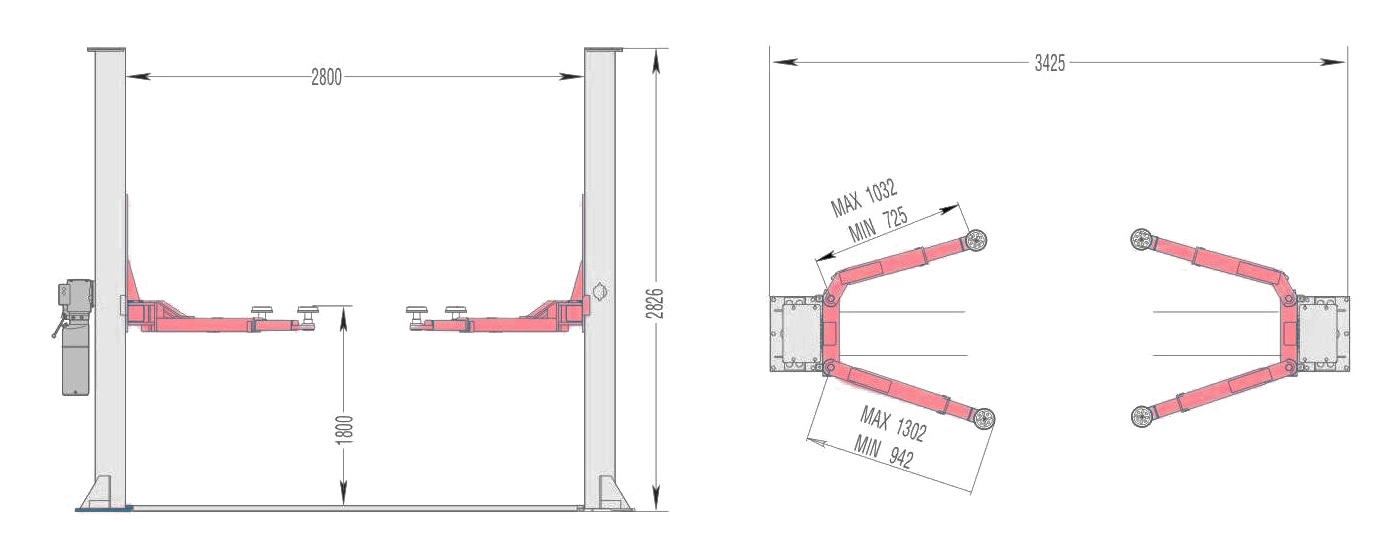 Hagger240M dimensions